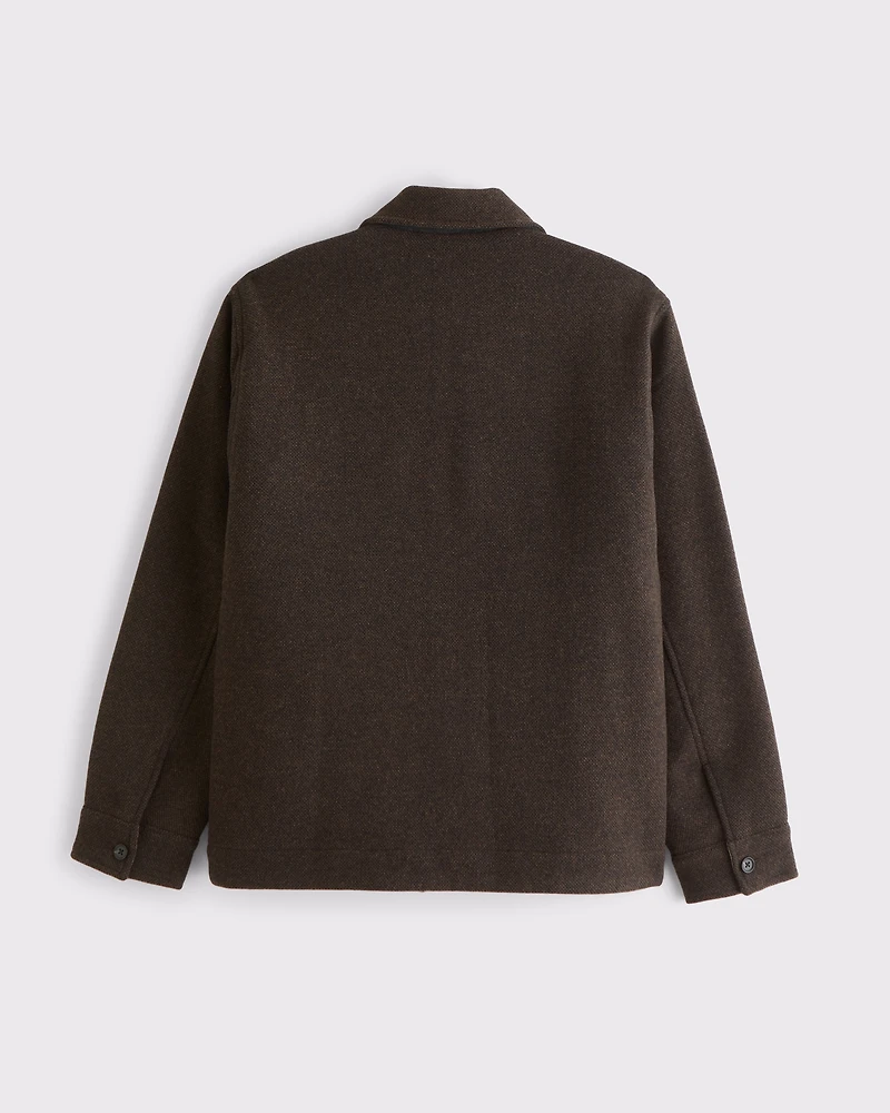 Mid-Length Zip Barn Jacket