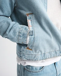 Easy Denim Zip Jacket