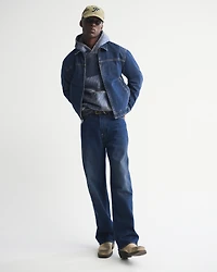 Denim Easy Zip Jacket