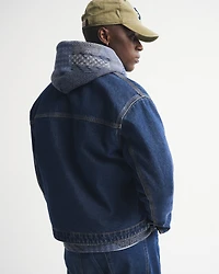 Denim Easy Zip Jacket