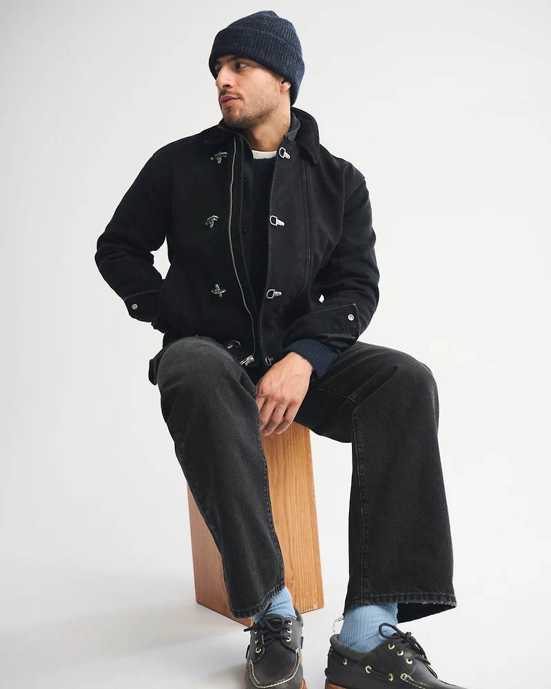 Fireman Clasp Workwear Jacket