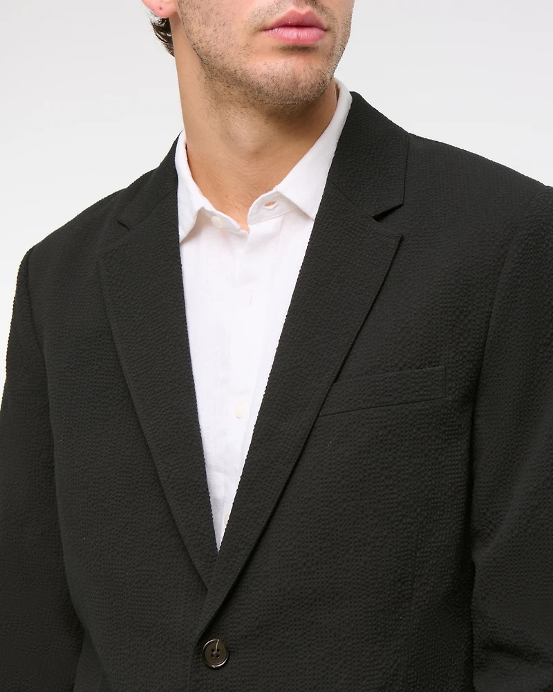 The A&F Collins Tailored Classic Seersucker Blazer