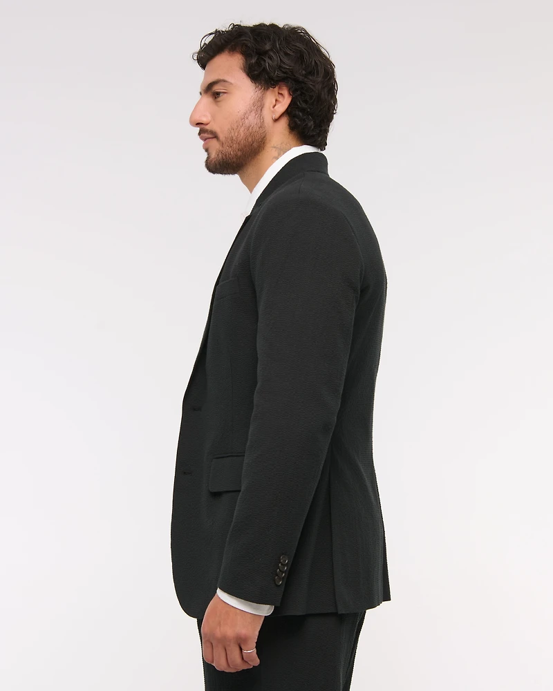The A&F Collins Athletic Fit Seersucker Blazer