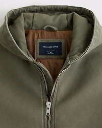 Hooded Trucker Jacket