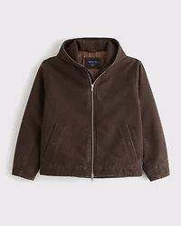 Hooded Trucker Jacket