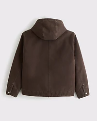 Hooded Trucker Jacket