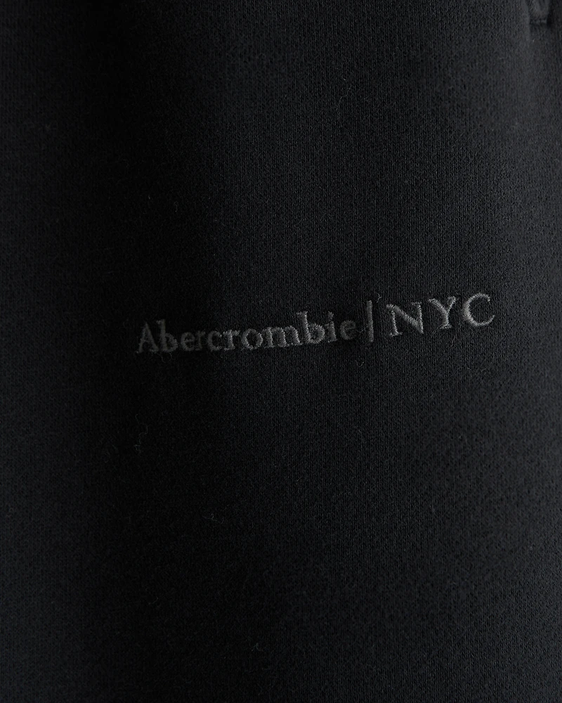 Micro-Logo Baggy Cinched Sweatpant