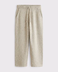 Baggy Open-Hem Sweater Pant