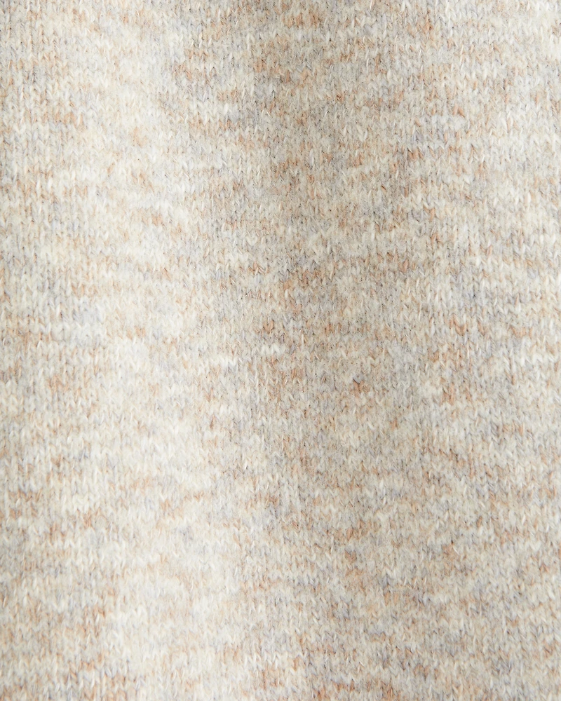 Baggy Open-Hem Sweater Pant