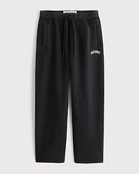 Straight Open-Hem Logo Sweatpant