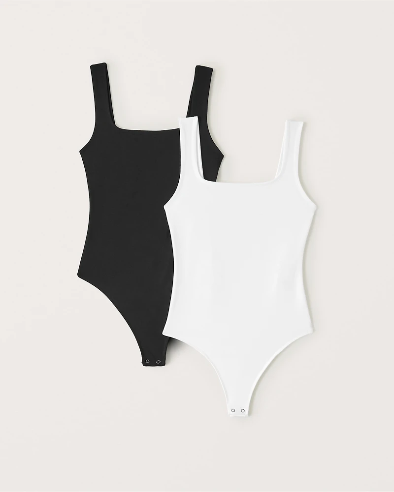 2-Pack Seamless Fabric Tank Bodysuits