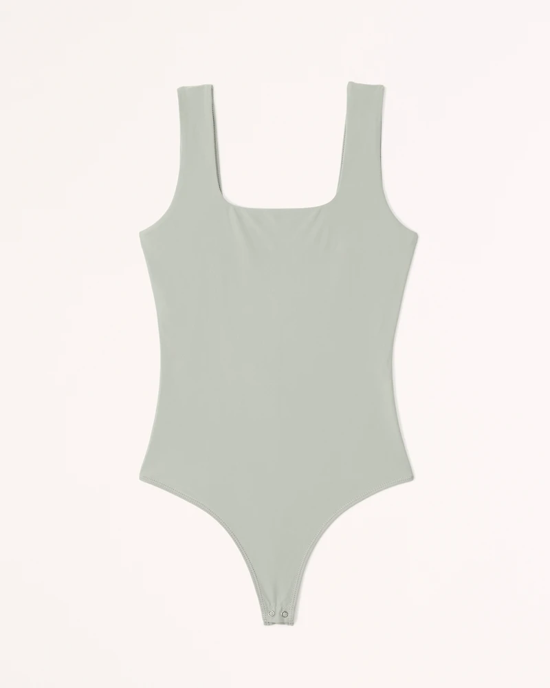 Soft Matte Seamless Squareneck Bodysuit