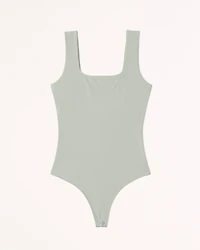 Soft Matte Seamless Squareneck Bodysuit