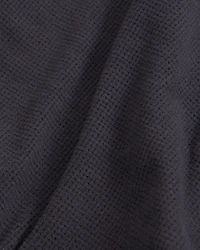 Long-Sleeve Oversized Lounge Waffle Tee