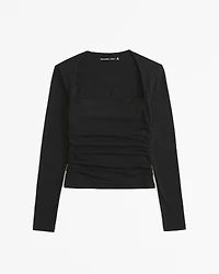 The A&F Ava Long-Sleeve Top