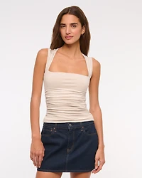 The A&F Ava Bubble Knit Top