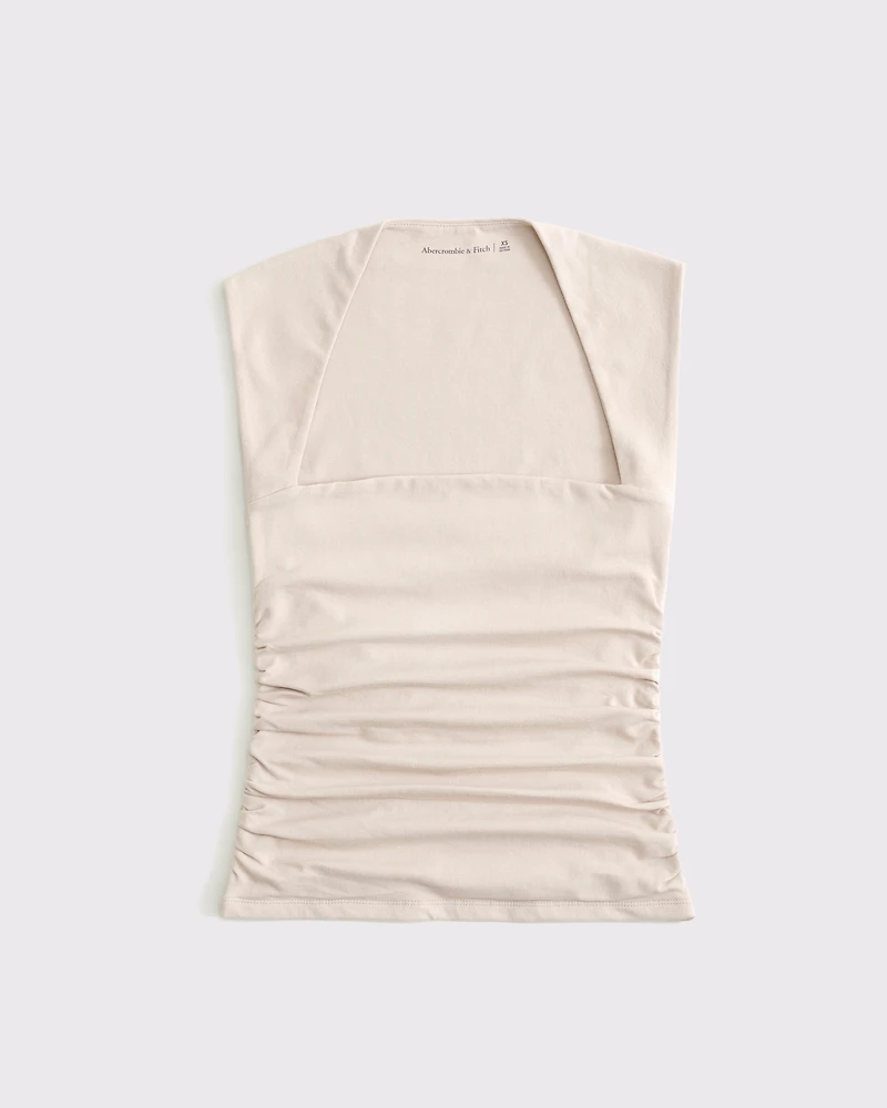 The A&F Ava Bubble Knit Top