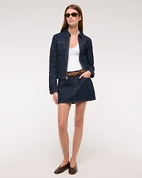 Cotton-Blend Seamless Fabric Halter Bodysuit