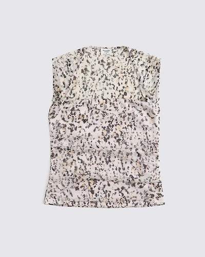 The A&F Ava Bubble Knit Top