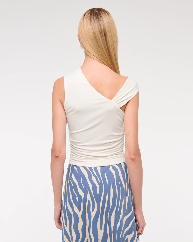 Slinky Jersey Twisted Top