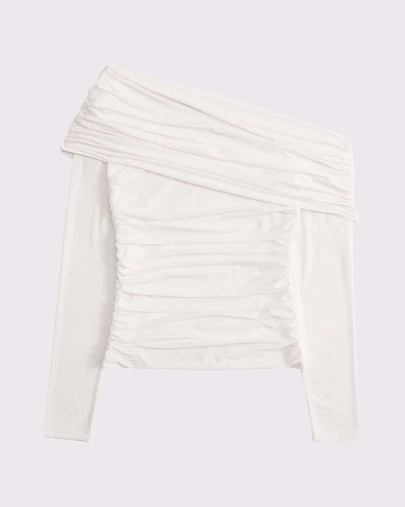 Asymmetrical Foldover Top