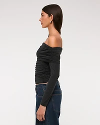 Asymmetrical Foldover Top