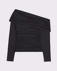 Asymmetrical Foldover Top