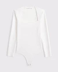 The A&F Ava Long-Sleeve Sculpt Matte Bodysuit