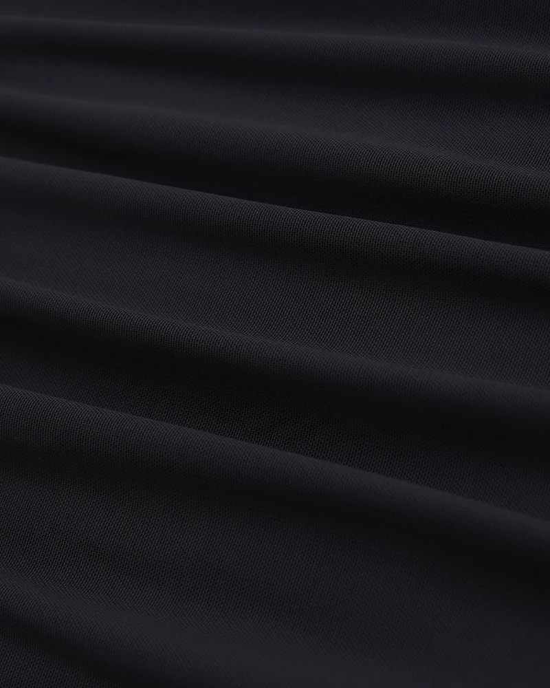 Mesh Cowl Neck Bodysuit