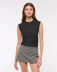 Soft Matte Seamless Ruched Bodysuit
