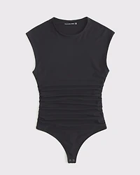 Soft Matte Seamless Ruched Bodysuit
