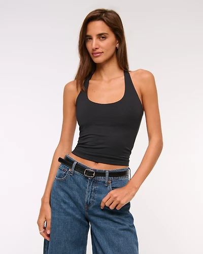 Bra-Free Racerback Scoopneck Tank