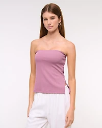 Side-Button Tube Top