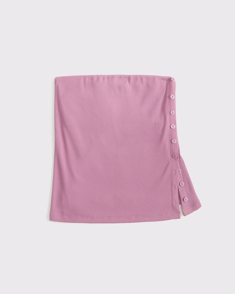 Side-Button Tube Top