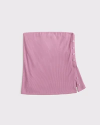 Side-Button Tube Top