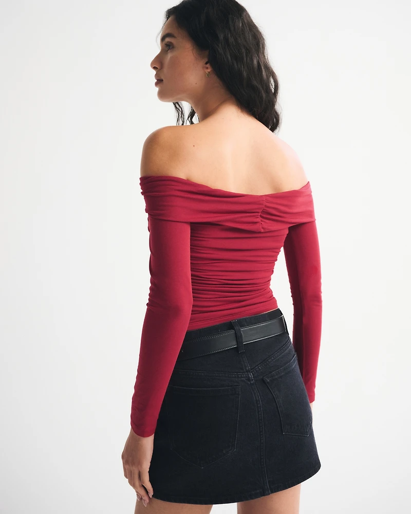 Off-The-Shoulder Hardware Top