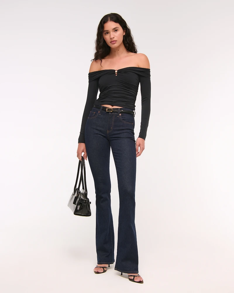Off-The-Shoulder Hardware Top