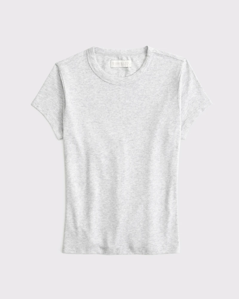 Short-Sleeve Cozy Lounge Knit Tee