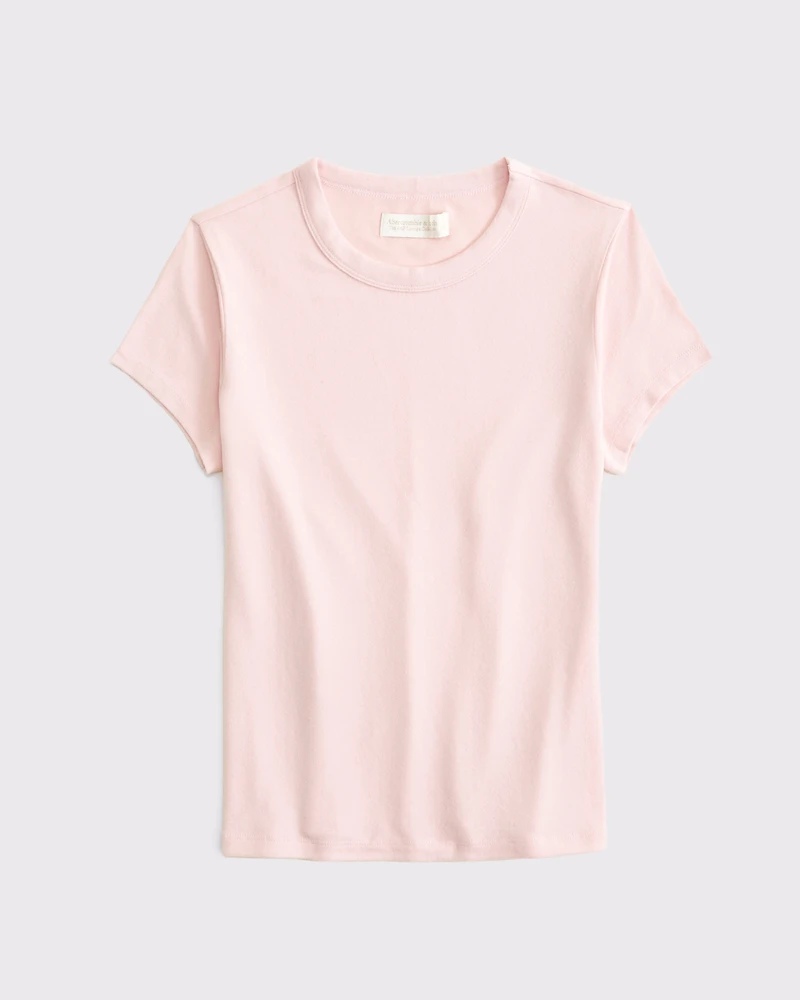 Short-Sleeve Cozy Lounge Knit Tee