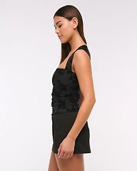 The A&F Ava Mesh Top