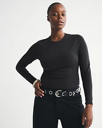 Double-Lined Long-Sleeve Baby Tee