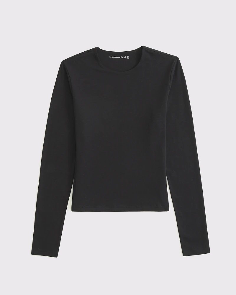 Double-Lined Long-Sleeve Baby Tee