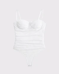 Bra-Free Mesh Bodysuit