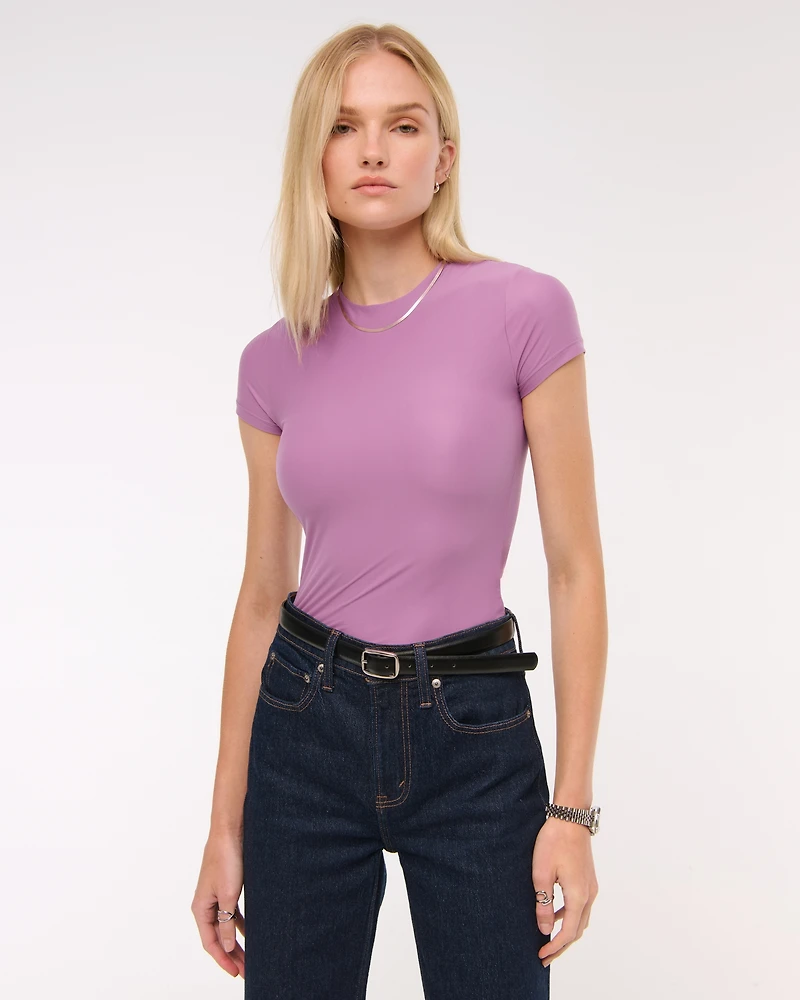 Soft Matte Seamless Tuckable Baby Tee