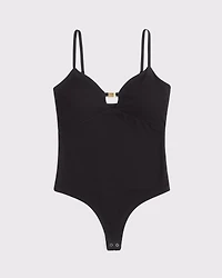 Bra-Free Hardware Cutout Bodysuit