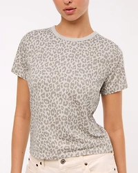 Essential Polished Body-Skimming Tee