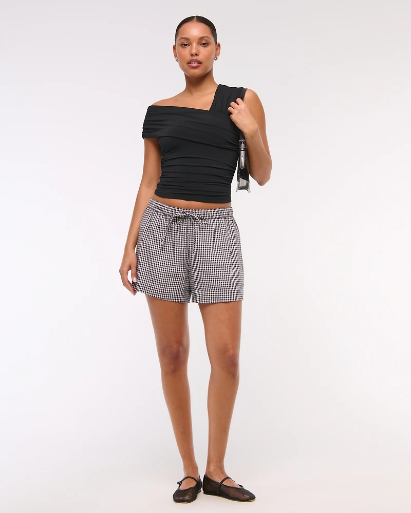 Asymmetrical Wrap Top