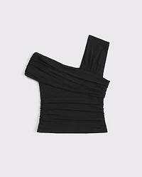 Asymmetrical Wrap Top