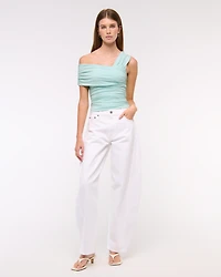 Asymmetrical Wrap Top