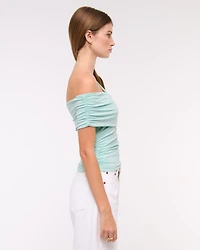 Asymmetrical Wrap Top